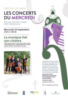 Les concerts du mercredi (septembre)