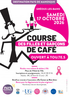 Course des filles et garçons de café | Gréoux-les-Bains