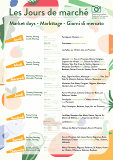 Jours de Marchés