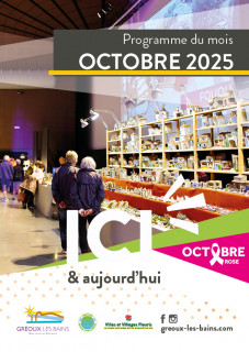 Ici & Aujourd'hui à Gréoux-les-Bains OCTOBRE