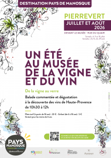 Un été au musée de la Vigne et du Vin | Pierrevert