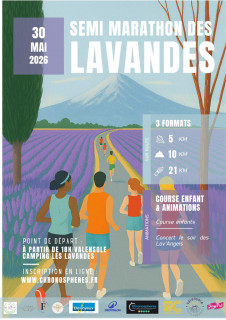Semi-marathon des lavandes Valensole