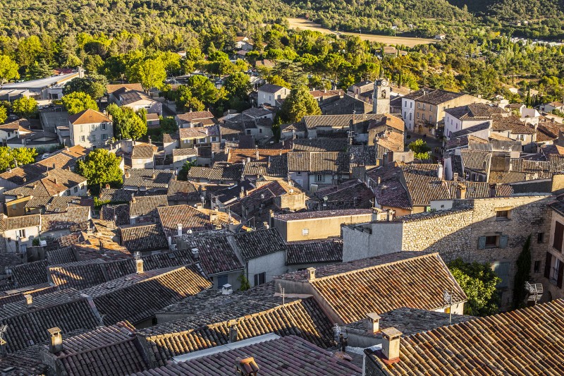 Ruelle du vieux village de Gréoux-les-Bains