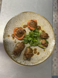 Farcis à la niçoise avec notre daube et parmesan, servis chaud - © Olivia Farcis à la niçoise avec notre daube et parmesan, servis chaud