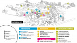 Plan du site avec localisation des différents équipements et prestations Plan du site avec localisation des différents équipements et prestations