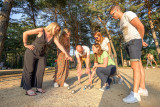 Partie de pétanque Partie de pétanque