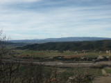 Vue sur l'Asse du plateau de Valensole