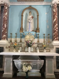 L'Autel dédié à la Vierge Marie