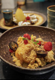 Crumble au miel de guarrigue
