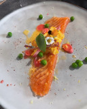 Carpaccio de saumon aux agrumes