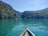 C'est parti pour une navigation dans le Verdon
