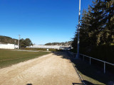 Piste athlétisme ensablée