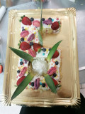 number's cake fruits rouges