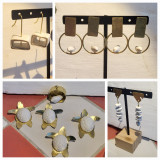 Bijoux porcelaine/laiton - © Sylvie Raspaud Bijoux porcelaine/laiton