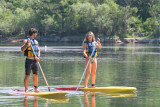 Paddle sur le lac Paddle sur le lac