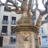 Détail de la fontaine