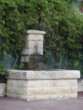 Fontaine de l'avenue Flourens Aillaud à Oraison