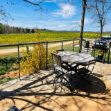 Terrasse extérieure avec plancha
