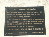 Stèle du cimetière Oraison