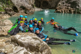 Couloir samson dans le Grand Canyon du Verdon avec ROCKSIDERS