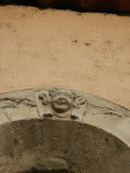 Mascaron à l'église Notre Dame du Thor