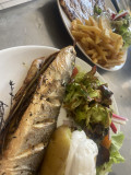Poisson au feu de bois