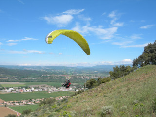 Vol en parapente