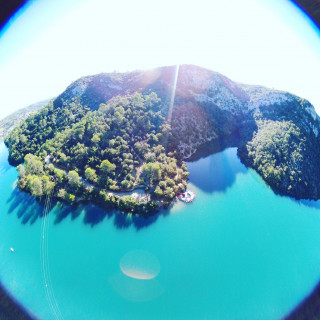 Notre base nautique vue du ciel