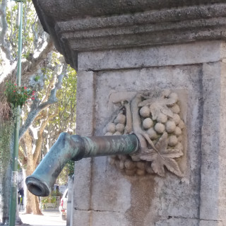 Détail de la fontaine
