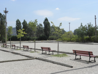 Boulodrome du lac des Buissonnades à Oraison