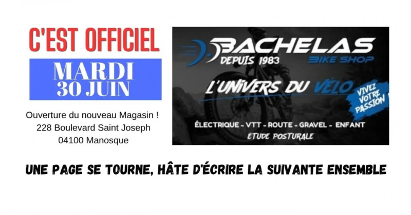 Bachelas Bike Shop_Manosque - © Bachelas Bachelas Bike Shop_Manosque