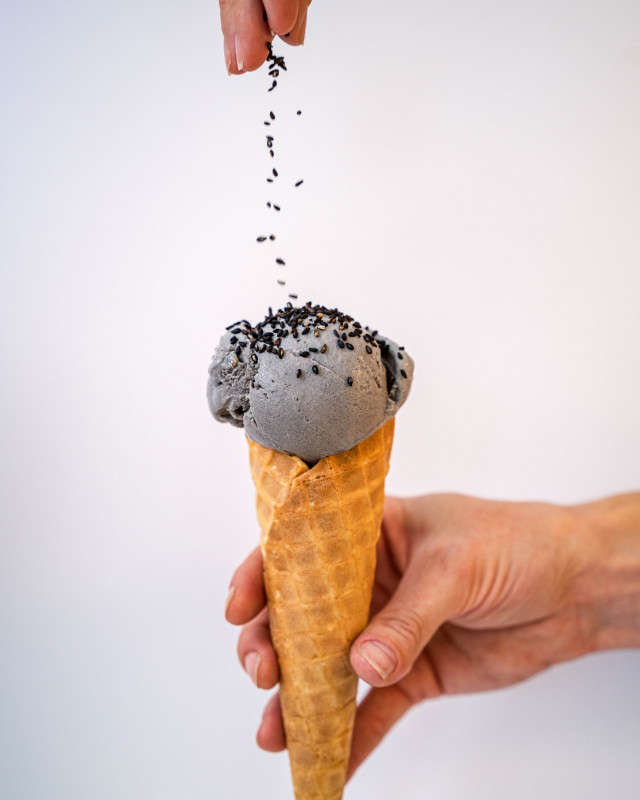 Glace Sésame Glace Sésame