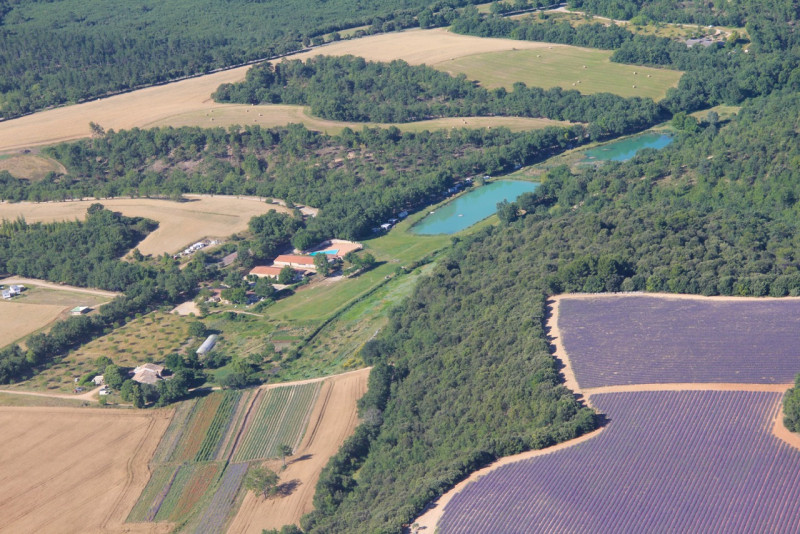 vue aerienne - © DR Domaine du Petit Arlane vue aerienne