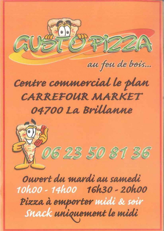 Affiche - © Gusto pizza Affiche