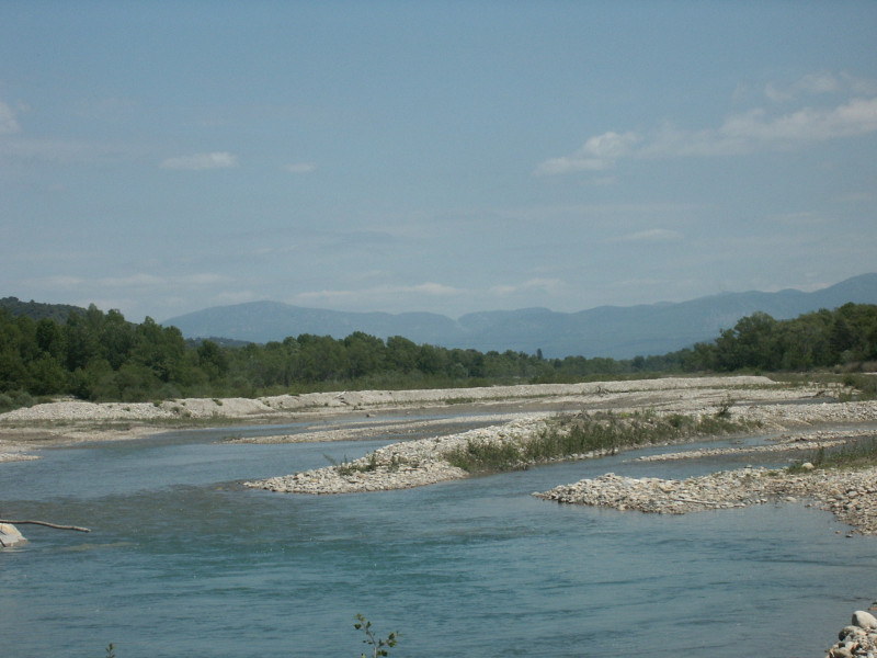 La rivière de l'Asse