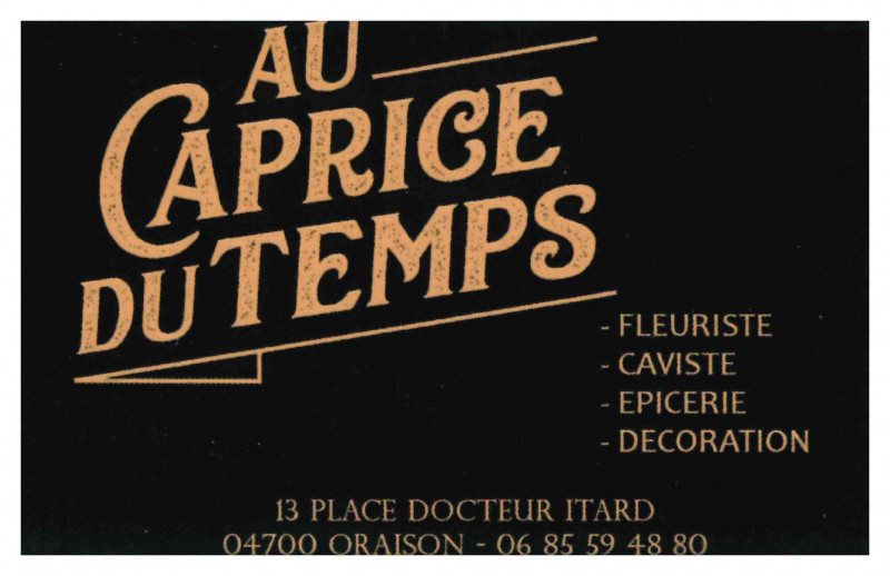 Au caprice du temps