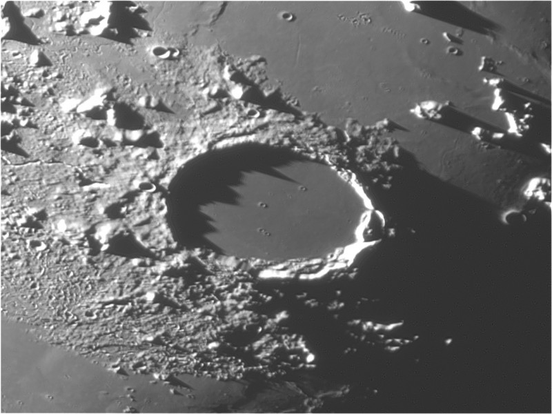 Cratère lune