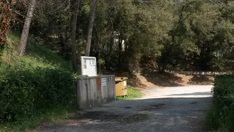 Aire  de camping car de Villeneuve