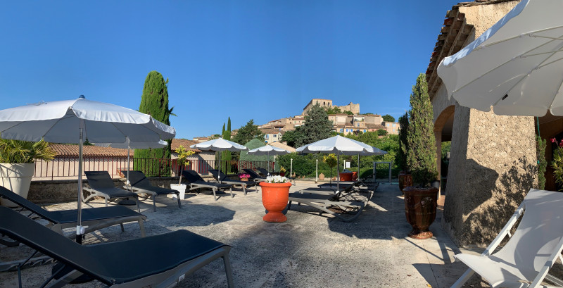 mas de l'orangerie terrasse