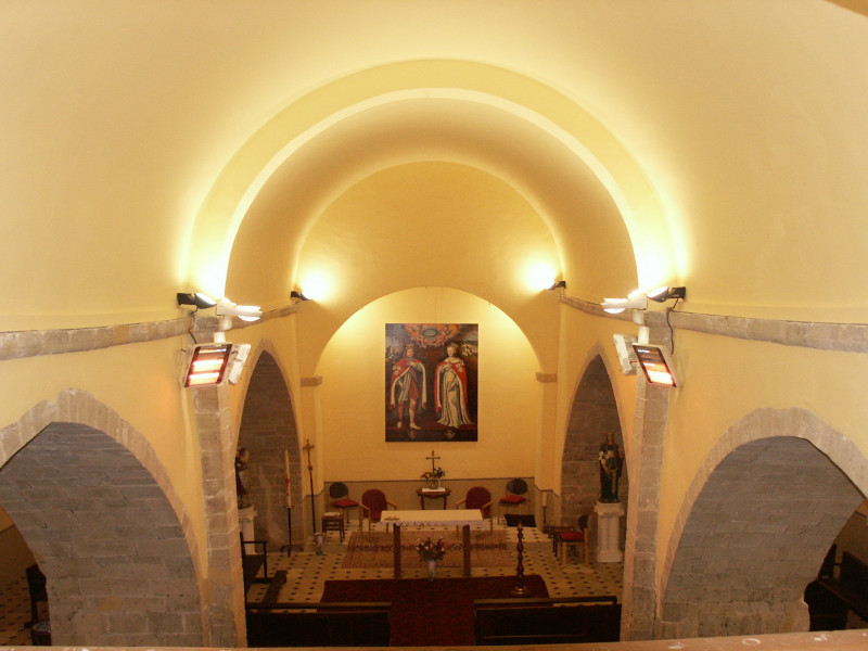 Intérieur Eglise saint Martin
