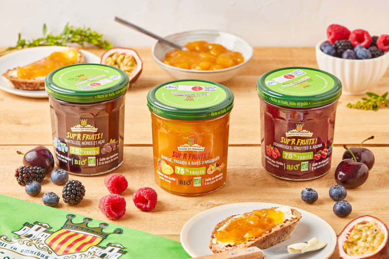 Confitures Sup'R Fruits