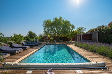 Piscine - © DR lesterrassesdevalensole Piscine