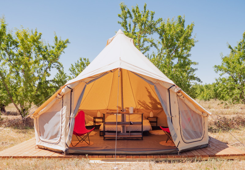 Tente Les Lavandes - © DR Meyran Baptiste Tente Les Lavandes