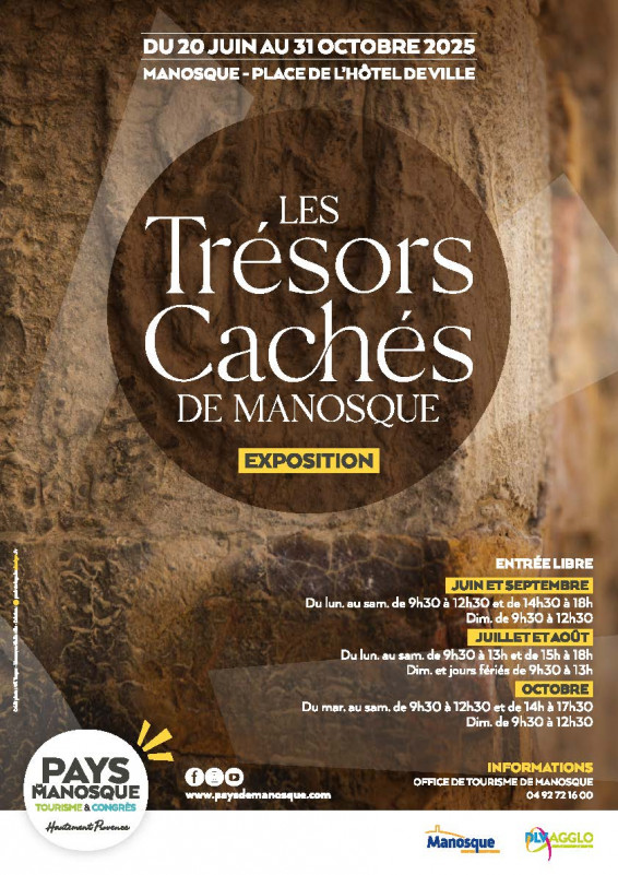 Exposition des Trésors Cachés_Manosque - © OTC du Pays de Manosque Exposition des Trésors Cachés_Manosque