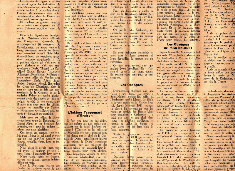 Article de presse la Liberté Article de presse la Liberté