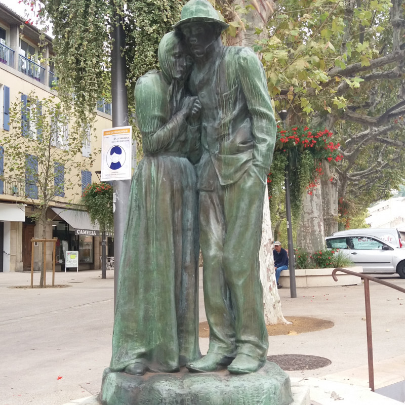 Statue le froid Statue le froid