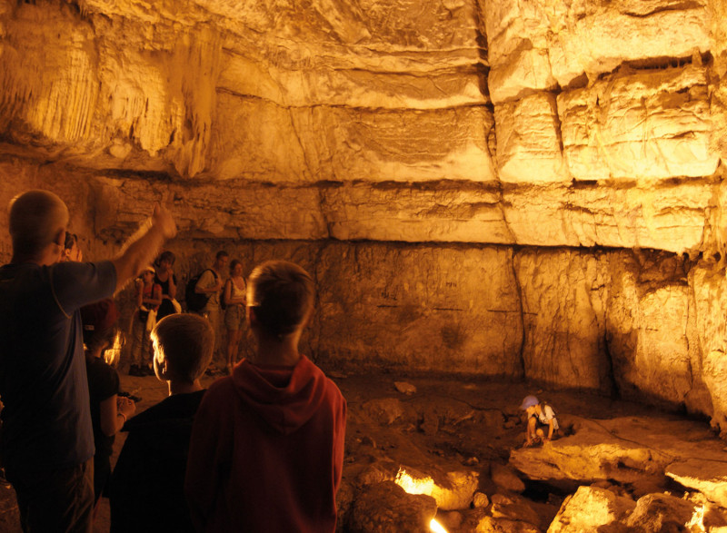Grotte de la Baume Bonne - © Musée de Préhistoire des gorges du Verdon Grotte de la Baume Bonne