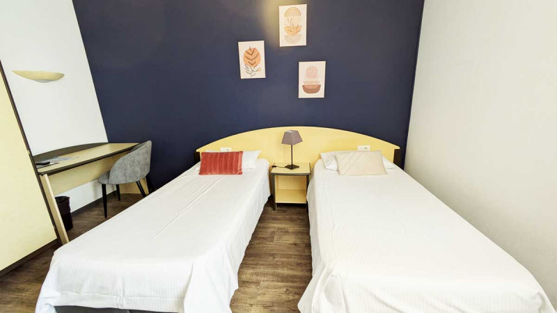 Chambre Twin Hôtel Regain Chambre Twin Hôtel Regain