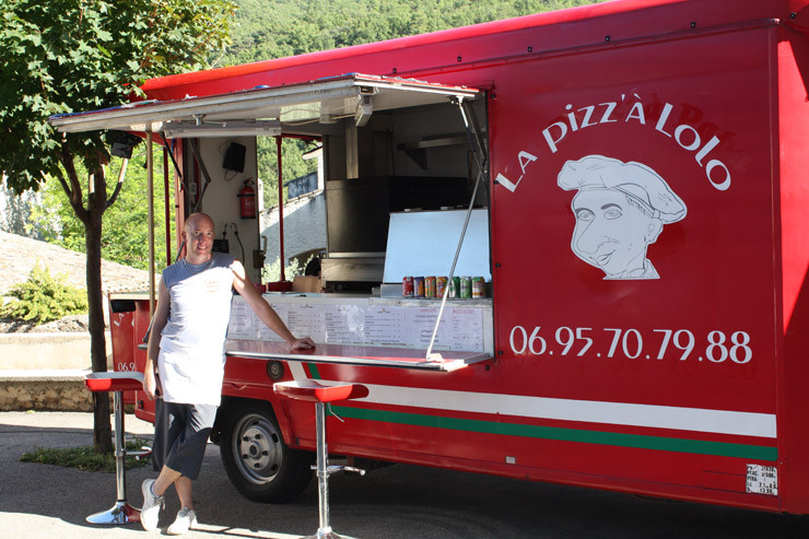 Camion Pizza au Castellet Camion Pizza au Castellet