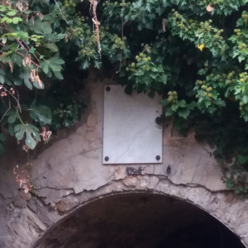 Entrée de la mine de Gaude